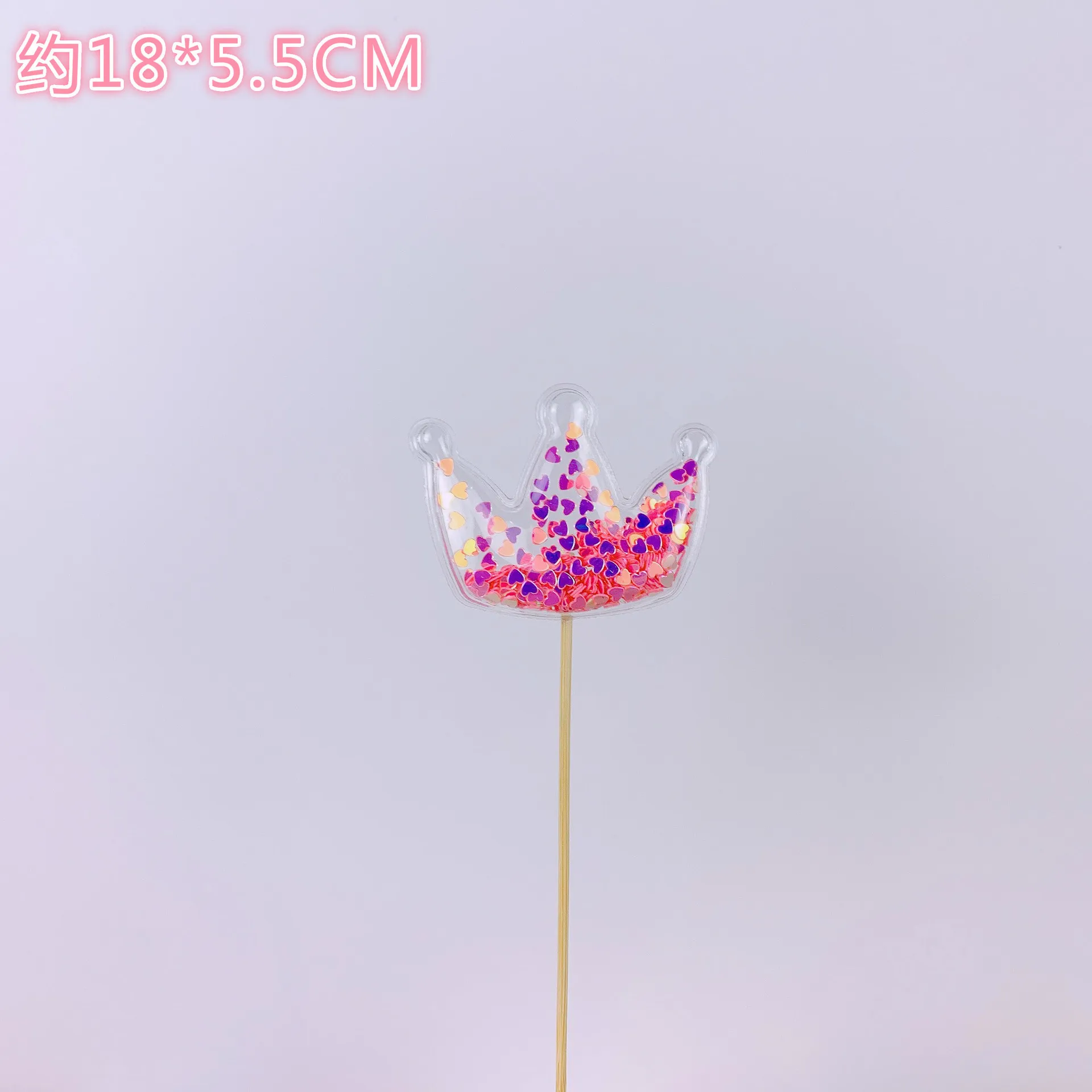Bling Fairy ПВХ Топпер для торта Единорог Любовь Корона облако Блестящий Фламинго кекс Топпер для свадьбы День рождения украшения торта - Цвет: 19