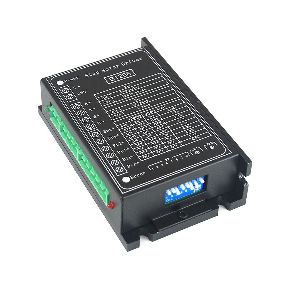 Драйвер шагового двигателя B1206 1 9a-6 0a шаговый привод для серии SWT508C SWT508E SWT508SD SWT508