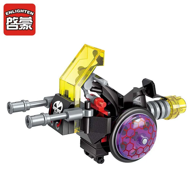 Развивающий строительный блок высокотехнологичная эпоха сияющая колесница 2