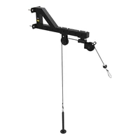 wall high pull down trainer rotating pulley design exercises back muscles down press fitness equipment high and low pull xb