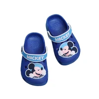 disney children shoes mickey mouse minnie boy and girl fashion cartoon non slip breathable comfortable hole sandals for kids