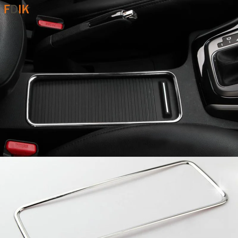 

Ящик для хранения интерьера из нержавеющей стали, молдинг, отделка, рамка, крышка, аксессуары для стайлинга, декор для Hyundai Elantra Avante MD