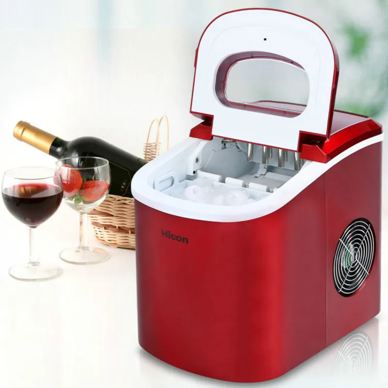 

Commercial Automatic Ice Cube Maker Household Portable Electric Bullet Round Ice Making Machine