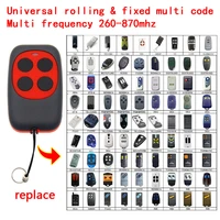 universal rf duplicate garage gate door remote control life avidsen 433 92mhz 868mhz multi code remote control