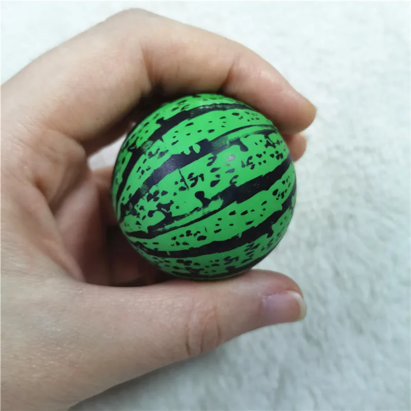 50 шт 42 мм зеленый арбузный резиновый прыгающий мяч детский эластичный дети