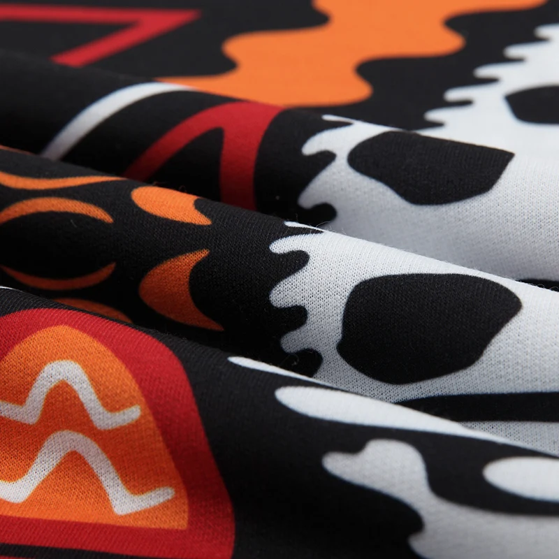 

Summer new men's individual character 3D sweatshirt + make strange print sweatshirt, men's jacket, trend, fashion, leisure