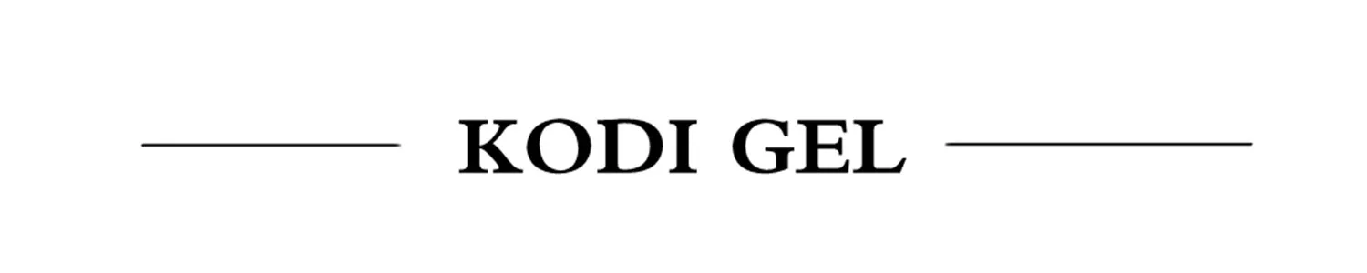 KODI блестящий гель Varish профессиональный 8 мл гель Полупостоянный Kodi резиновая основа и топ 112 цветов на выбор