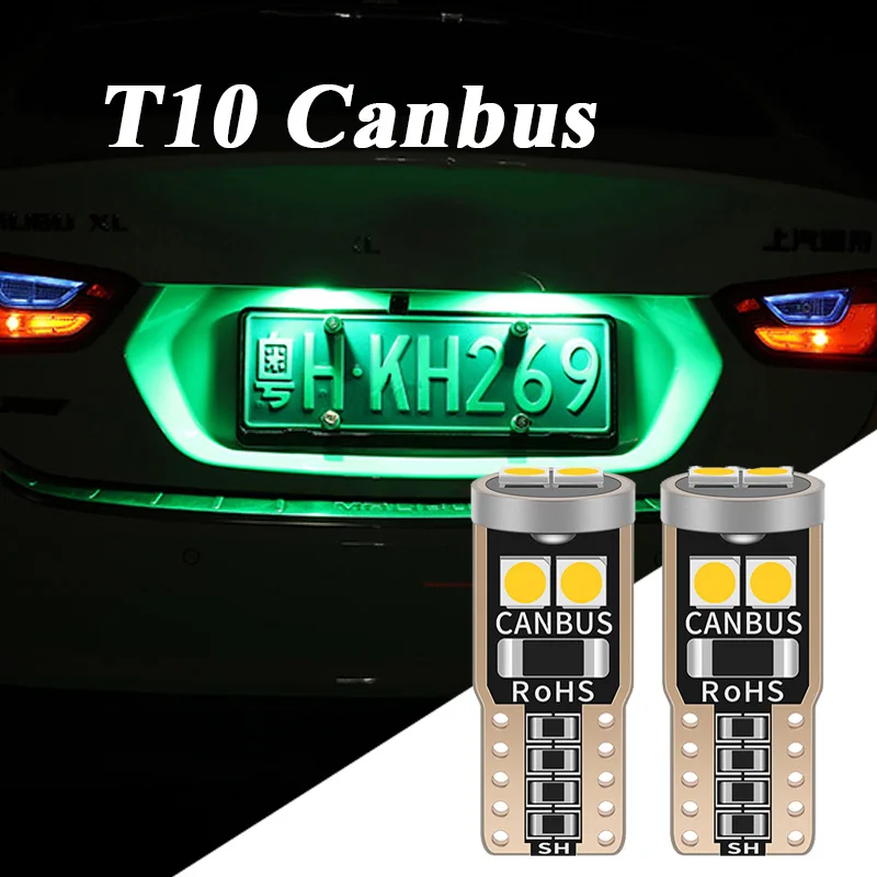 10 шт. T10 W5W светодиодный салона Купол светильник для Ford Focus 2 3 1 Fiesta Mondeo 4 Transit Fusion Kuga