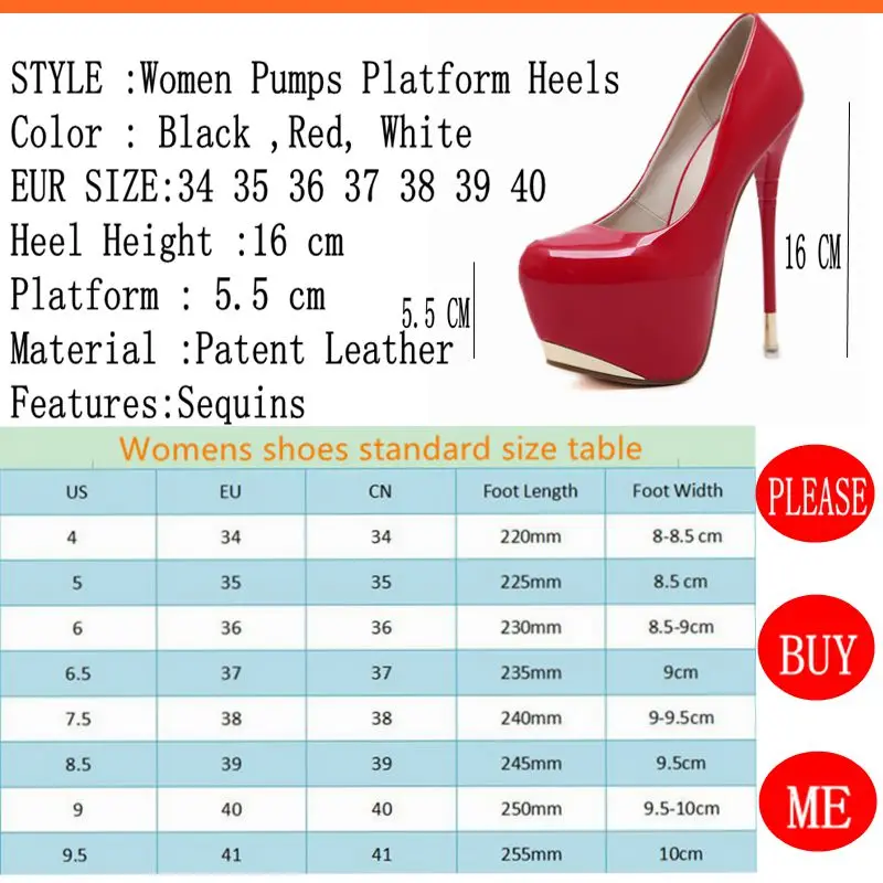 DiJiGirls 2021 New Womens Super High Heels Night Club Pumps 16 cm High-heeled Shallow Mouth Stiletto Patent Leather Single Shoes