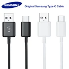 Оригинальный кабель типа C для Samsung, кабель USB C для быстрой зарядки и передачи данных для samsung Galaxy S8 S9 Plus S10 Note 8 9 10 A3A5A7 2017