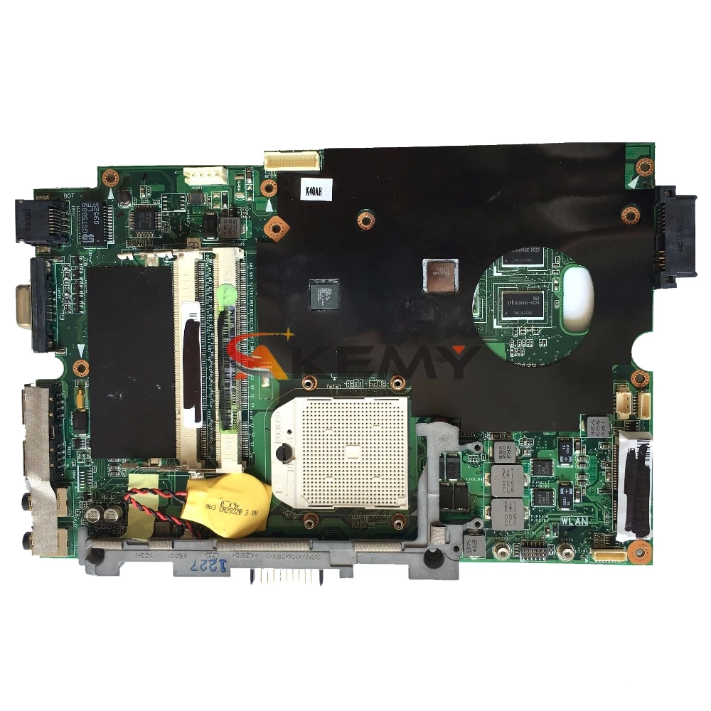free cpu laptop motherboard rev 1 3 2 1 for asus k50ab k50af k50ad x5daf x5dad laptop 15 6 inch mainboard motherboard free global shipping