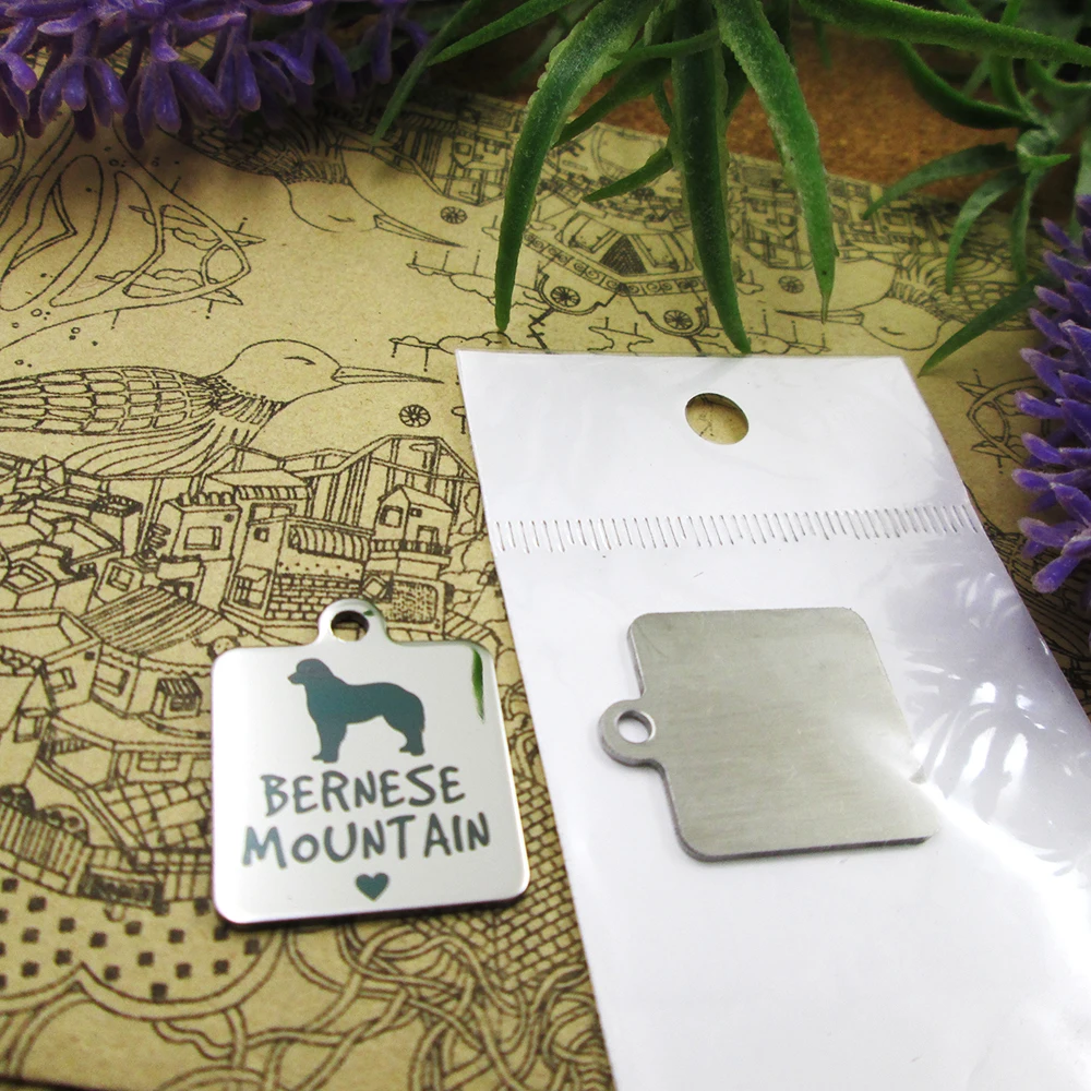 10 шт. подвески Бернская гора из нержавеющей стали|Подвески| |