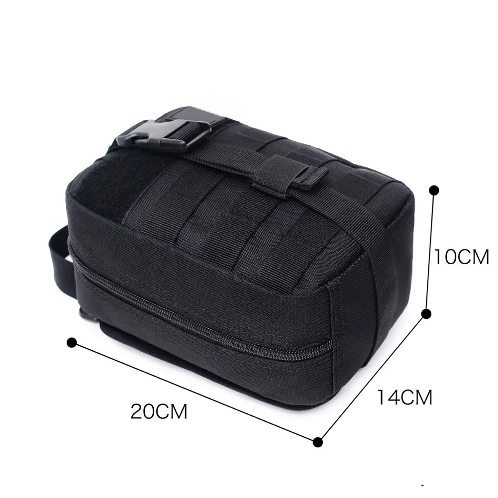 

Outdoor Water MOLLE Medical First Aid Bag Waterproof Oxford Cloth Mountain Climbing First Aid Bags Emergency Case Pocket Pouch