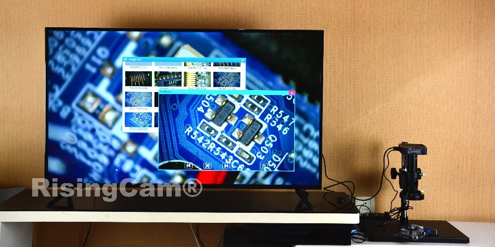 HD 1080p HDMI 60fps SONY imx185 датчик U диск для хранения мыши управление видео цифровой микроскоп с камерой для промышленного PCB металлического использования