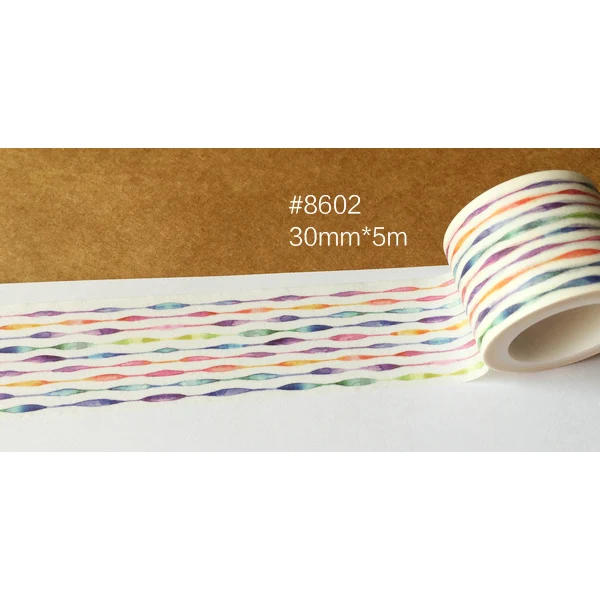 И купон васи лента, васи лента, базовый дизайн, опциональное сочетание, распродажа,#8520-8603 - Цвет: 8602
