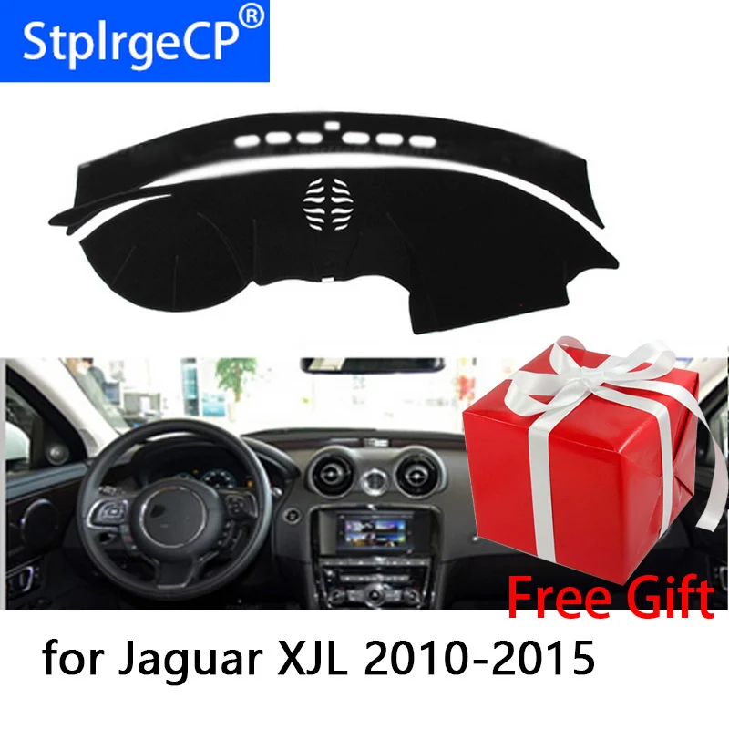 Для Jaguar XJL xj 2010 2011 2012 2015 приборной панели коврик защитная накладка тенты Подушка