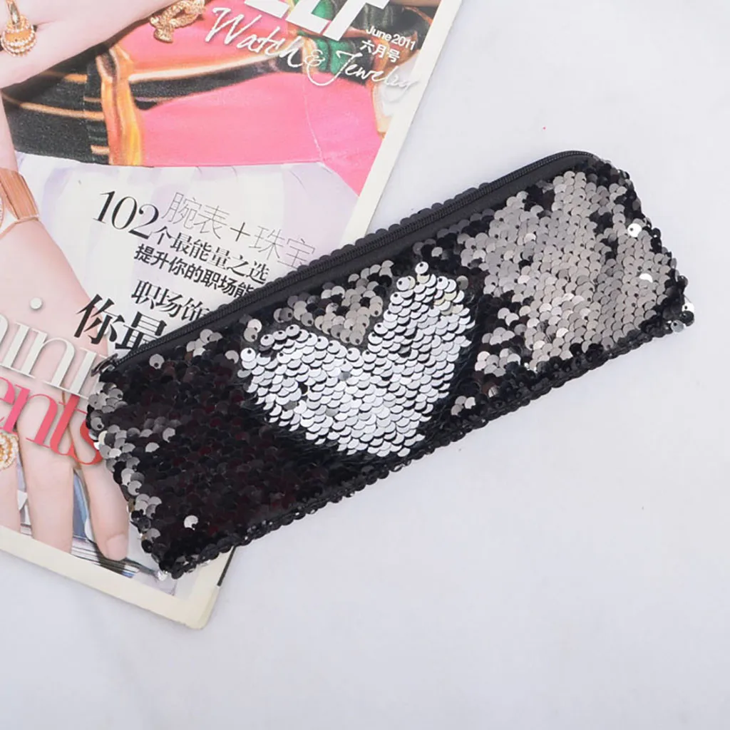 Aelicy Кошелек для монет кошелек женщин девушек блестки пенал сумка на молнии