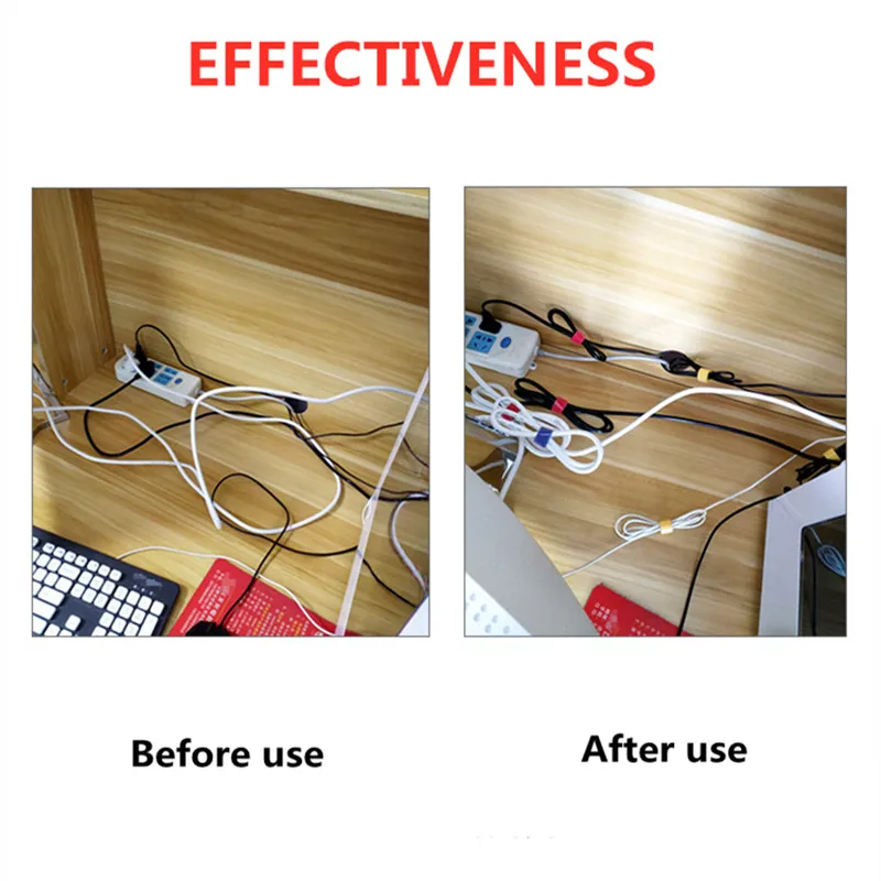5-метровая лента на липучке для завязывания проводов и передачи данных |