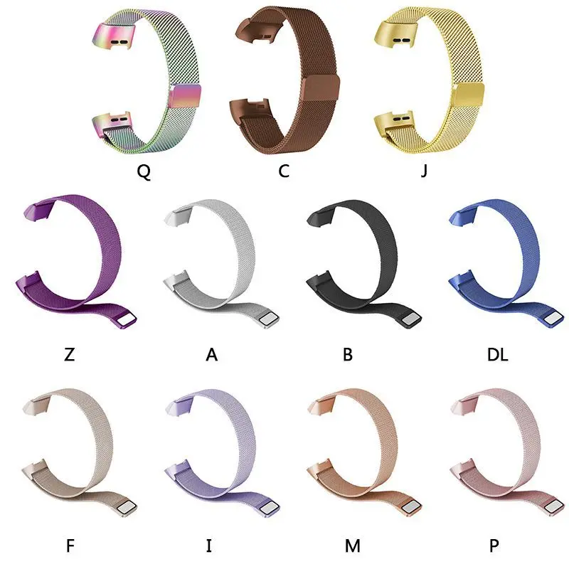 Новый ремешок из нержавеющей стали для Fitbit Charge3 часы браслет умных часов Замена