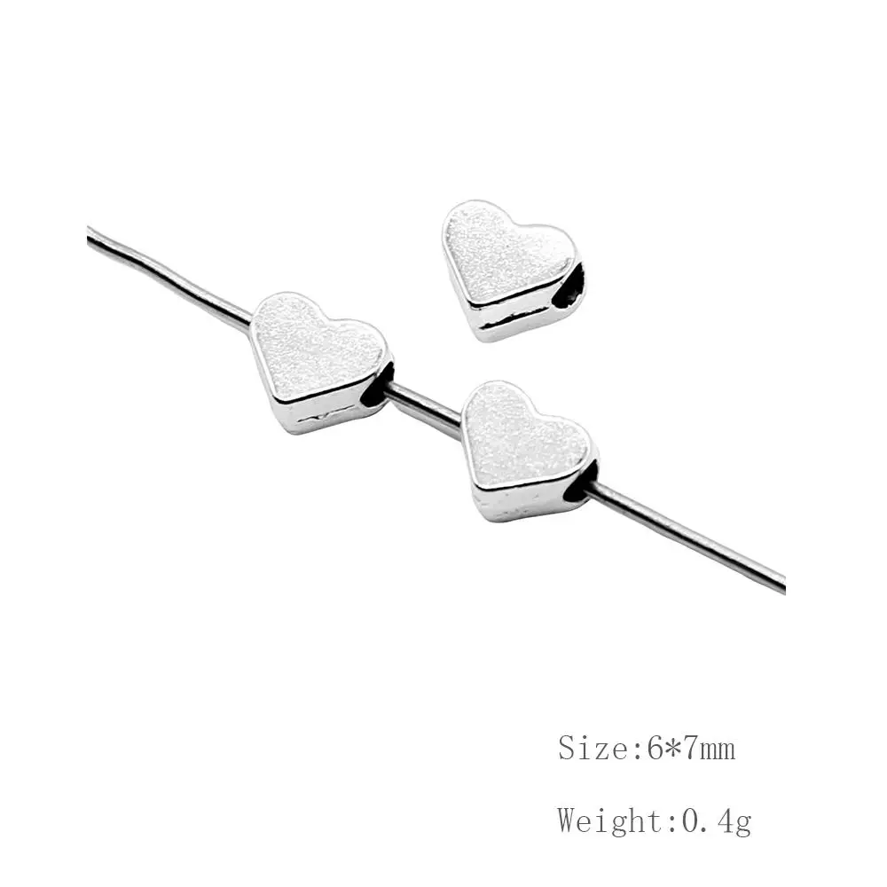 

Malzahar 75 Pieces Love Beads Jewelry Findings Components Accessories Jewelry