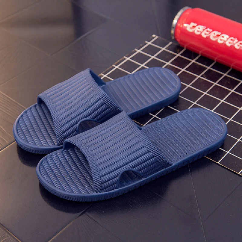 Шлепанцы мужские для дома Нескользящие мягкая подошва душа сланцы любой