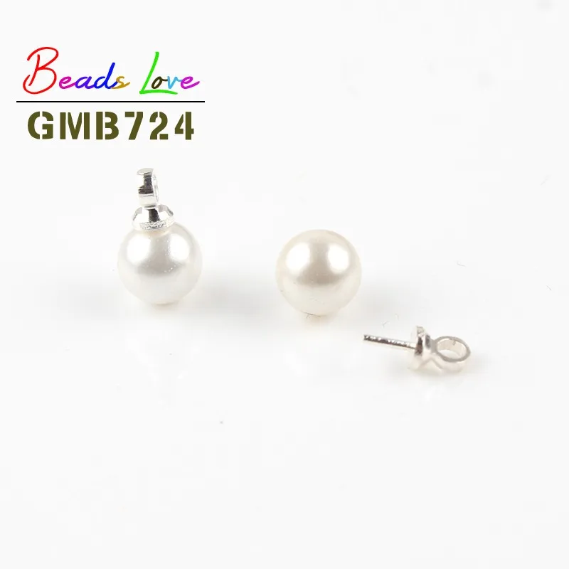 Булавка для бижутерии серебристого цвета 6 х3 мм 100 шт. | Украшения и аксессуары