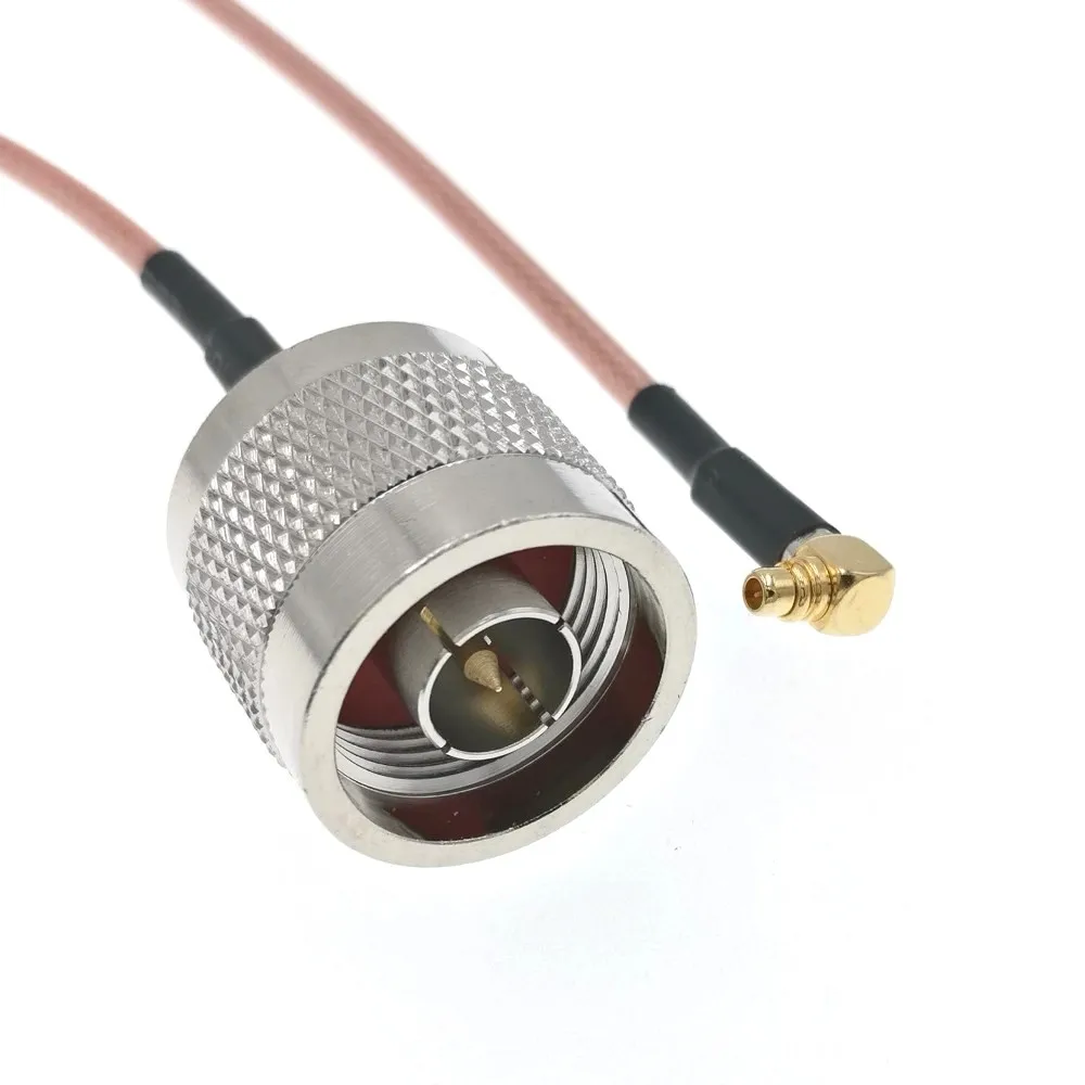 

10 шт. Штекерный Разъем N к штекеру MMCX прямоугольный радиочастотный ОТРЕЗОК кабеля RG316 30 см для беспроводной антенны GPS