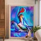 Цветная Сексуальная Картина на холсте для мужчин и женщин, абстрактный постер с надписью сделай любовь, Настенная картина для спальни, декоративная картина на холсте