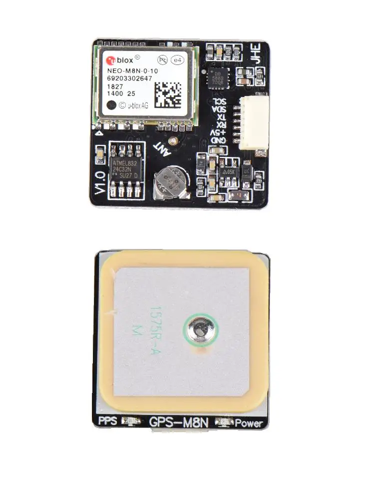 Ublox M8N gps интегрированный QMC5883 Компас для F3 F4 F7 INAV контроллер для FPV RC гоночный Дрон