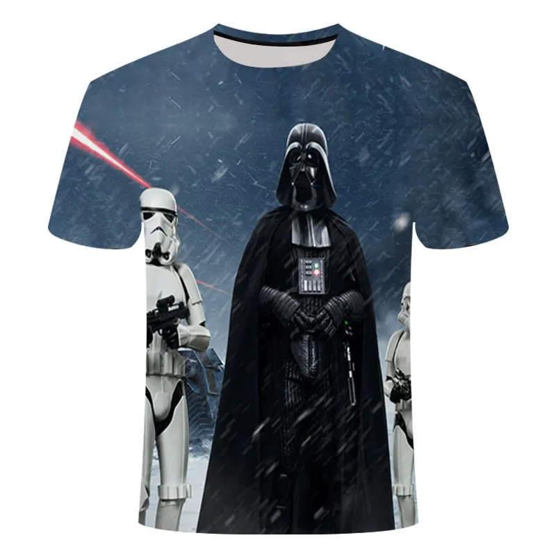 Новейшая модель; 3D печатных футболка Star Wars Для мужчин Для женщин летние шорты рукавом Забавные футболки модные Повседневное одежда Азии Размеры 3 D футболка - Цвет: TX280