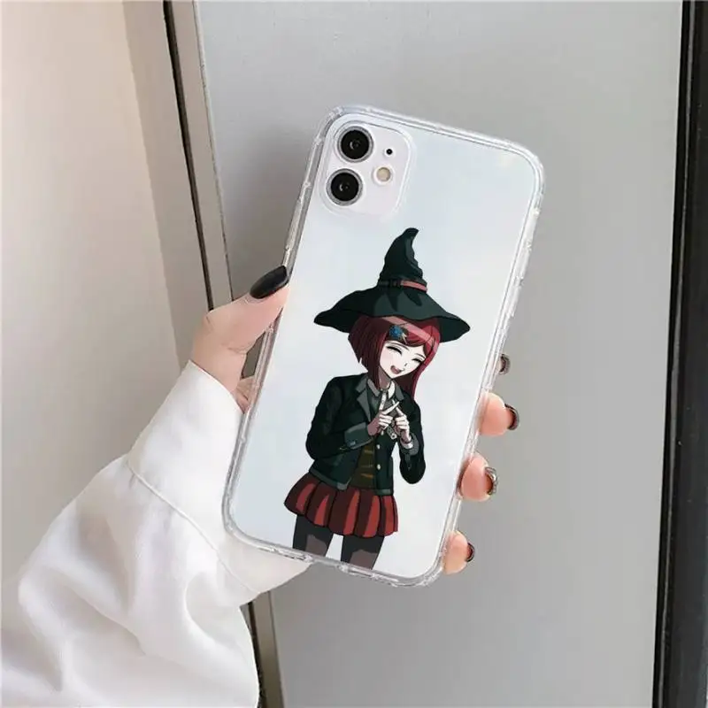 

Danganronpa V3 Killing Harmony Phone Case Transparent for iPhone 11 12 mini pro XS MAX 8 7 6 6S Plus X 5S SE 2020 XR