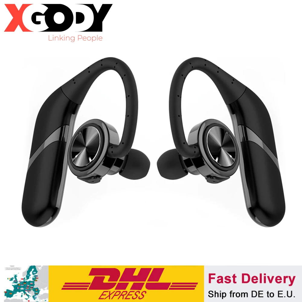 XGODY TWS наушники в ухо водонепроницаемые беспроводные Bluetooth 5 0 гарнитура