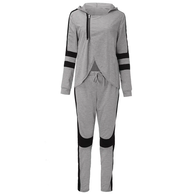 Женский комплект повседневные брюки с длинным рукавом женская рубашка капюшоном