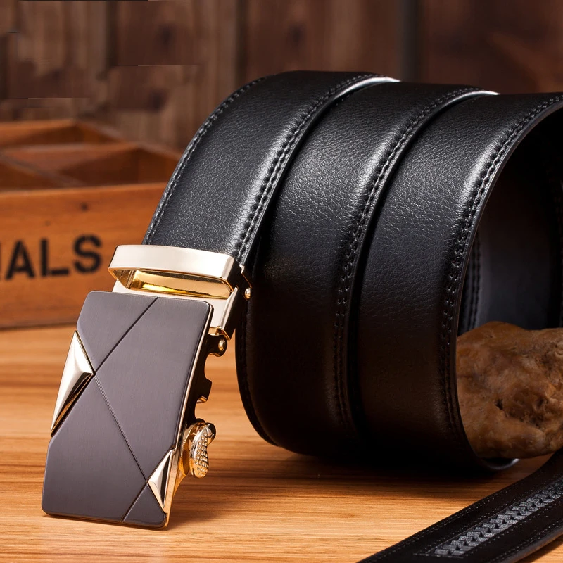 

ã€VERBESTRALã€‘Famous Brand Men's Belt Designer TopQuality Luxury Leather Belts for Men Strap Male Metal Automatic Buckle men belts