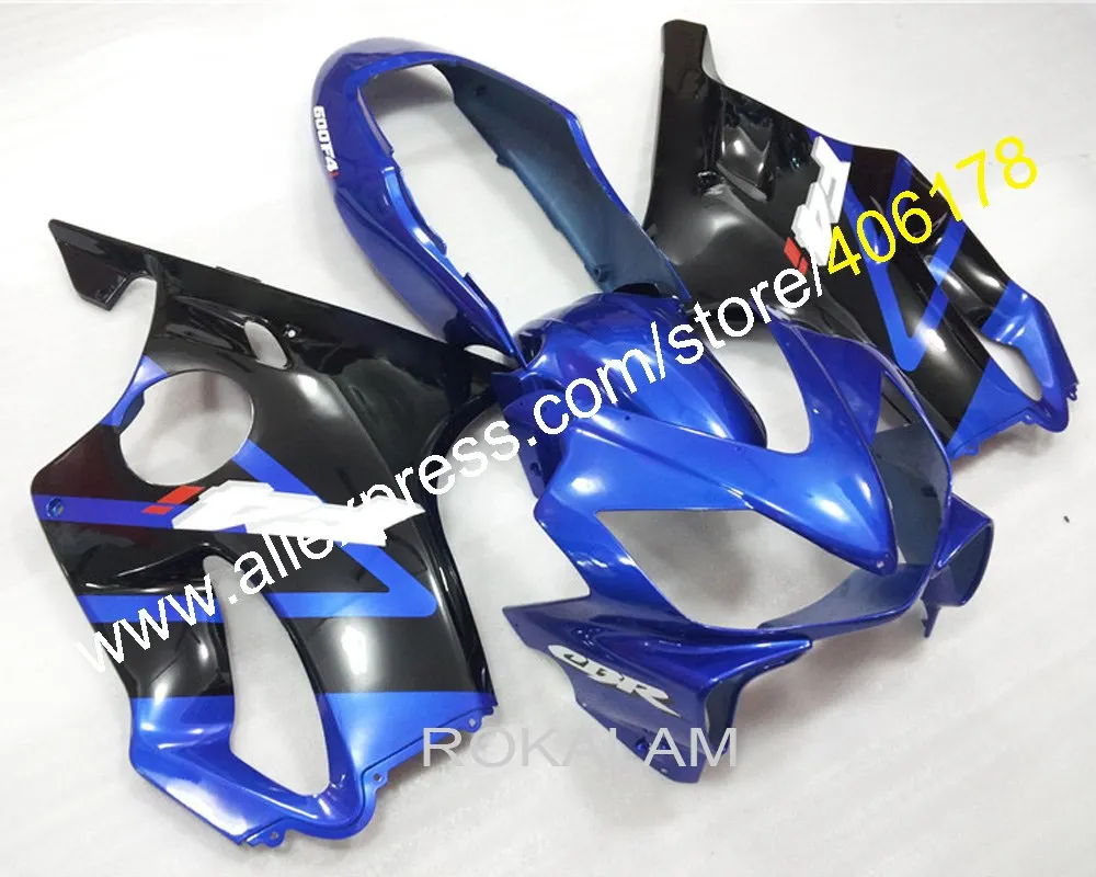 Обтекатель CBR600F4i для Honda CBR600 F4i 2004 2005 2006 2007, сине-черный, для мотоциклов (литье под давлением) (art.: 3920d8255acfb) - 3920d8255acfb