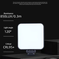 rgb video lights portable led camera light photography lighting video conference lighting dimmable panel lamp with magnetic