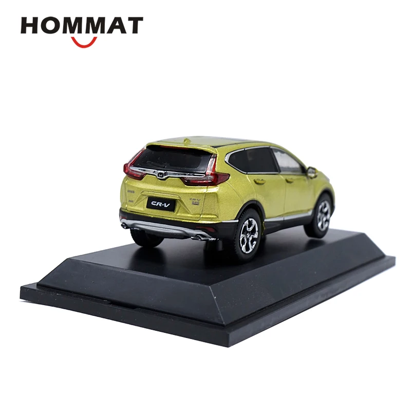 HOMMAT Simulation 1/43 Honda CR-V внедорожник CRV модель автомобиля сплав 1:43 литая игрушка модели автомобилей автомобили игрушки для детей