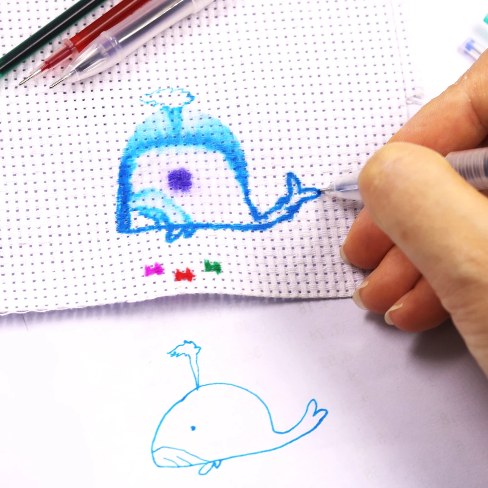 0 5 мм стираемая водой ручка маркеры для стежков рисование сетки на ткани вышивка