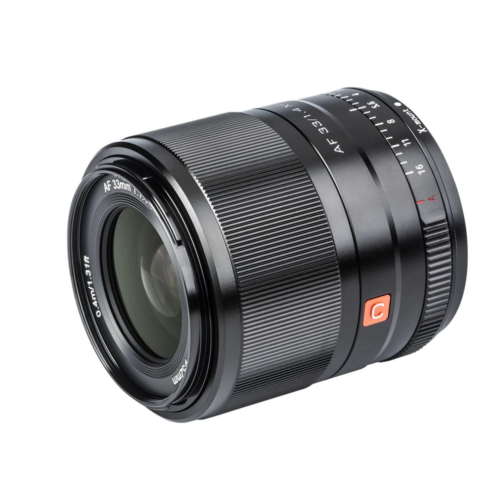 Объектив VILTROX с фиксированным фокусом 33 мм F1.4 STM автофокус для Fujifilm FUJI X-mount X-T3 XS10