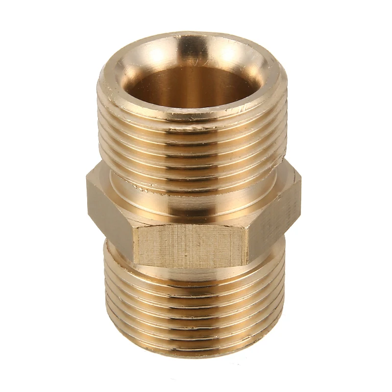 14mm/M22 Brass Garden Hose Pipe Fitting Connector Water Male Outlet Adaptor Power Pressure Pump Lawn Tap Accessories | Дом и сад