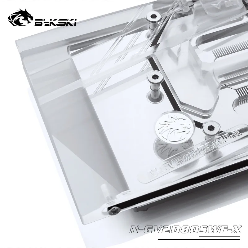 Блок водяного охлаждения Bykski для VGA Gigabyte RTX2080 RTX2070 RTX2060 Super Windforce OC 8G|Кулеры и