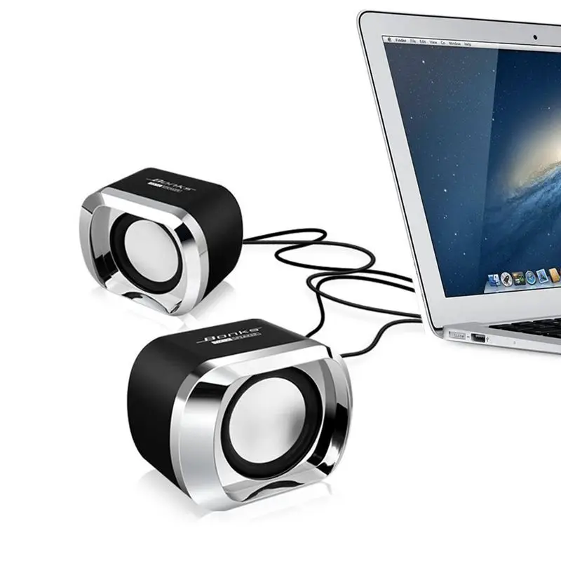 USB 2 0 Портативная колонка s Проводная стерео мини компьютерная Колонка для