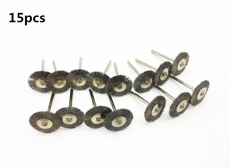 4 Dremel аксессуары из нержавеющей стали щетки колеса провода Набор для мини дрель Шлифовальные вращающиеся инструменты Dremel щетка - Цвет: 4