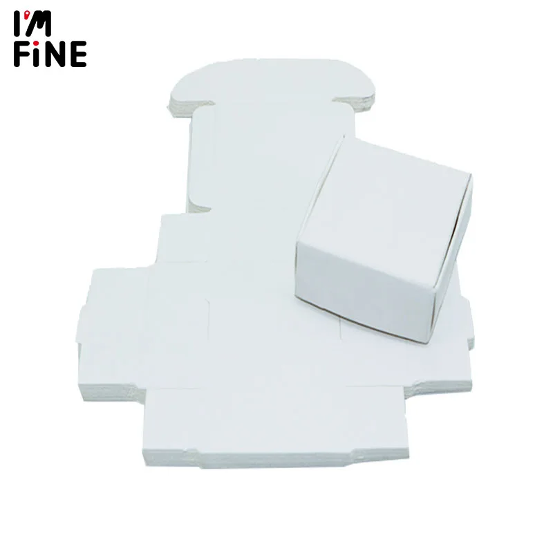 10 шт./лот маленькая коробка из крафт-бумаги коричневая для мыла ручной работы