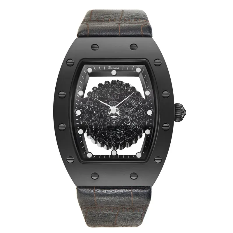 Часы Davena Мужские кварцевые деловые парные водонепроницаемые с керамическим