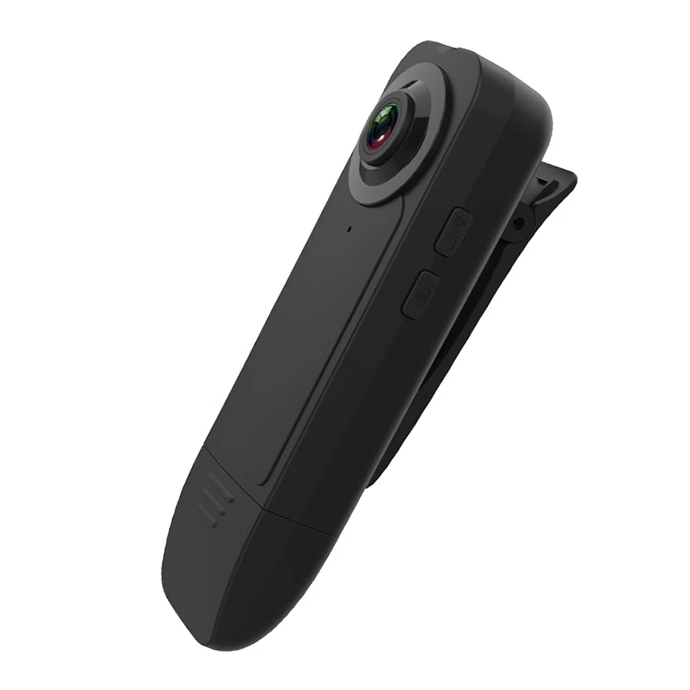 

A18 Clip On Min Camera 1080P Night Vision Wearable Video Recorder Motion Detection Security Webcam for Meeting Live Streaming