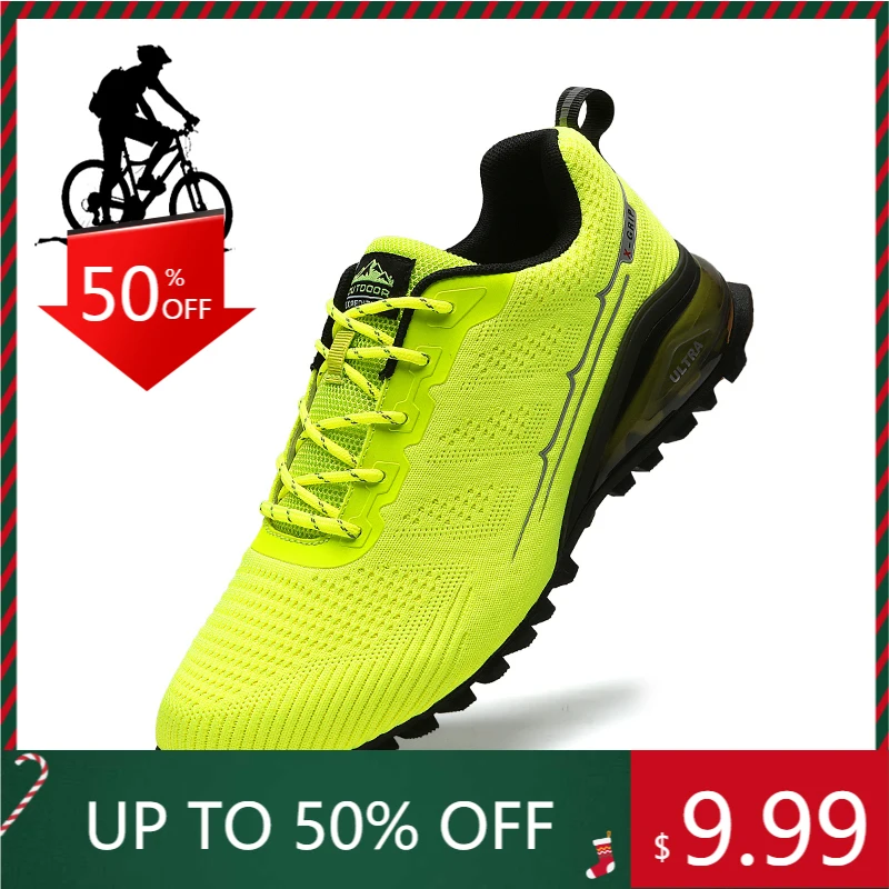 spesifikasi Sepatu Bersepeda MTB Bersirkulasi Sepatu Bersepeda Pria Zapatillas De Ciclismo Sepatu Bersepeda Kecepatan Jalan Kasual Sneakers Balap Sepatu Sepeda Antilicin Datar