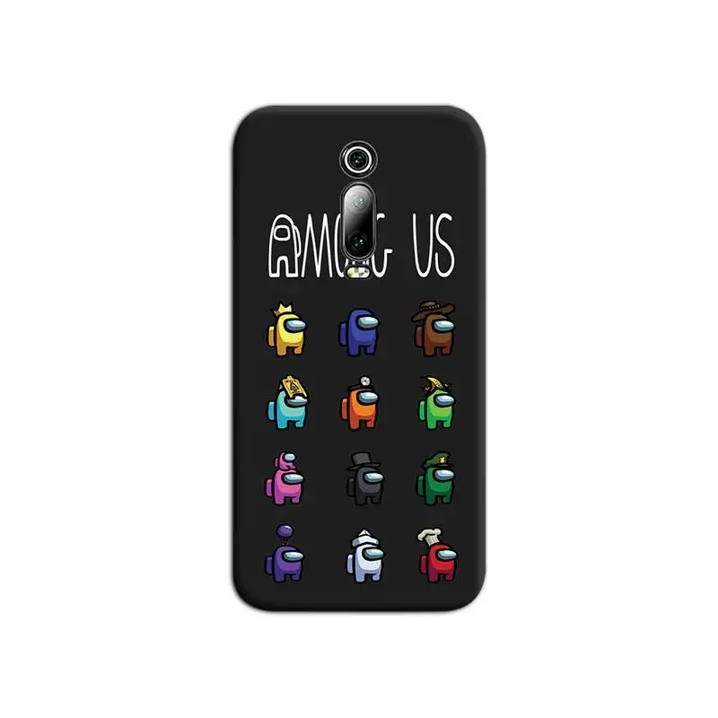 

Hot Game Us Amongs Phone Cases For Redmi 9A 9 8A 7 6 6A Note 9 8 8T Pro Max K20 K30 Pro