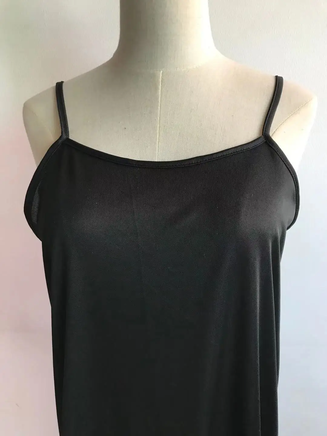 Женская ткань из полиэстера кружевная подкладка Внутреннее платье тонкий пояс