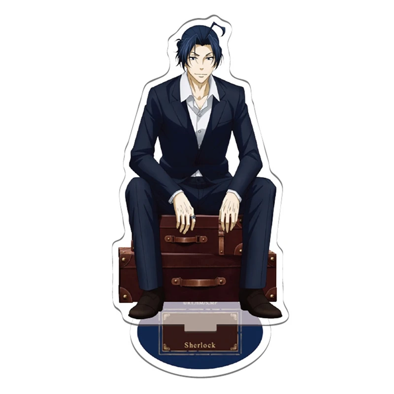 Anime Moriarty The Patriot Acrylic Stand William James Sebastia Cosplay Figures Model Plate Desktop Decor Fans Gift | Канцтовары для